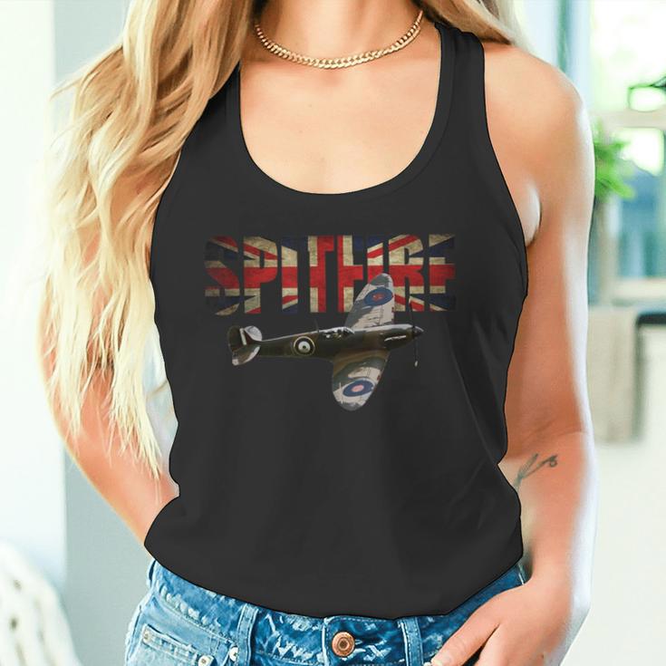 Spitfire Rafupermarine Ww2 ファイタープレーンtシャツ ユニオンジャック タンクトップ