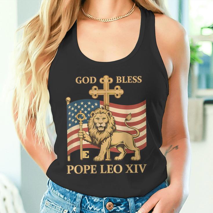 Vatican Pope Leo Xiv God Bless Pope Leo Xiv タンクトップ