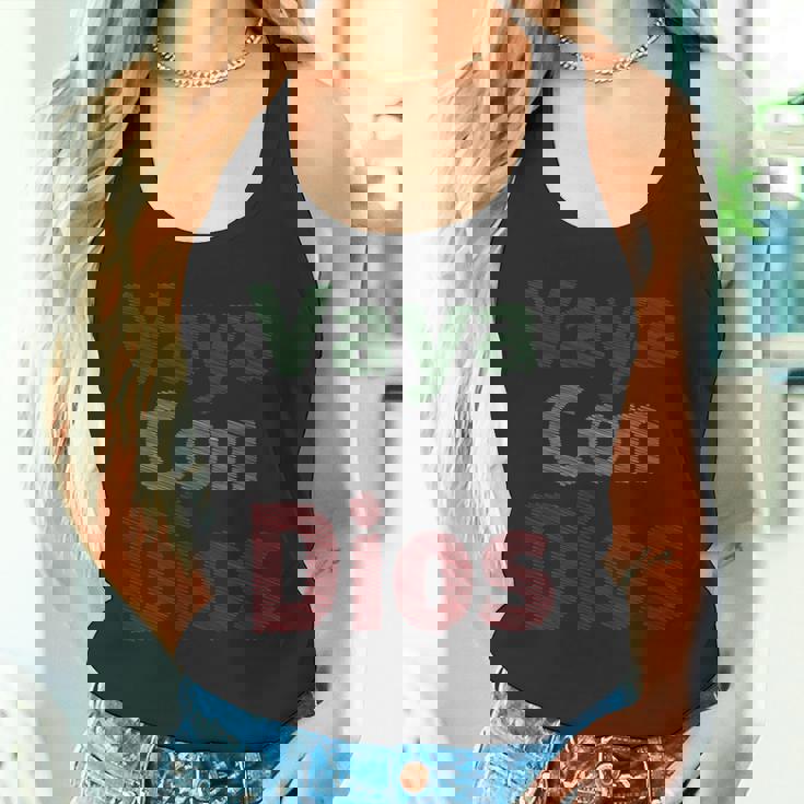 Vaya Con Dios Go With God Walk With God インスピレーションtシャツ 長袖tシャツ タンクトップ