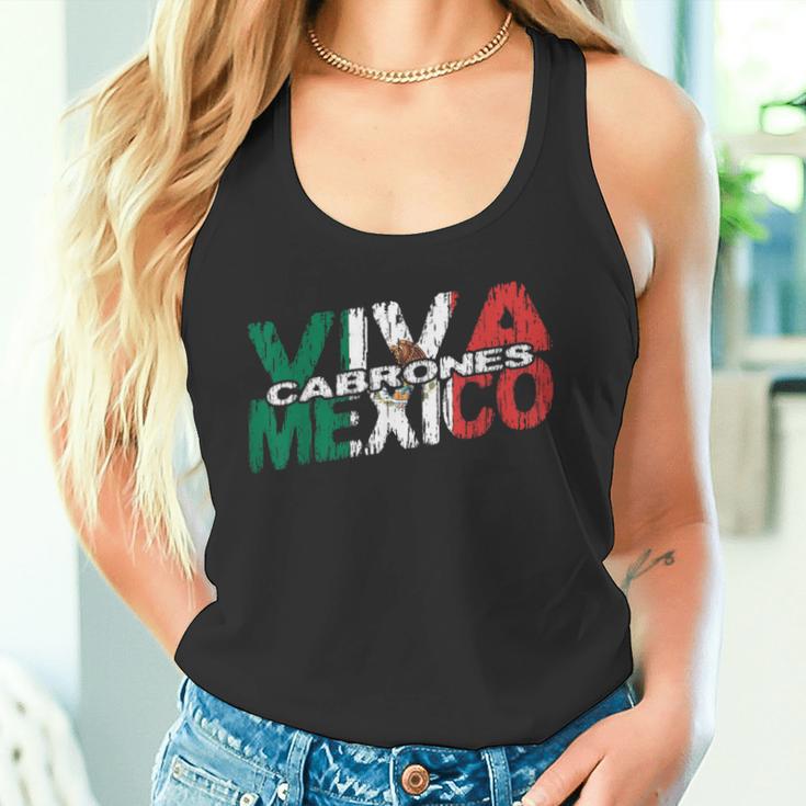 Viva Mexico Cabrones メキシコ独立 メキシカン国旗 タンクトップ
