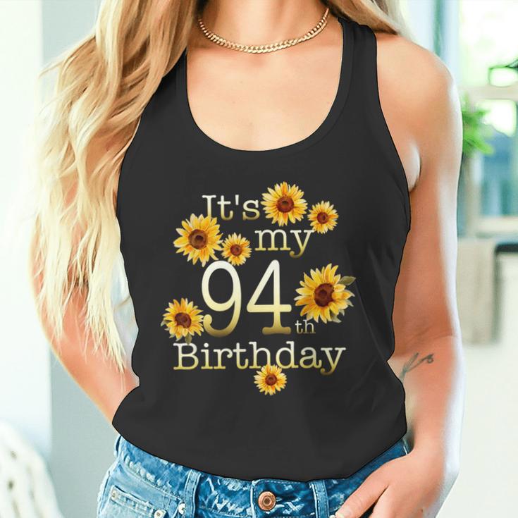 かわいいひまわり 94歳の誕生日 94歳の誕生日 タンクトップ