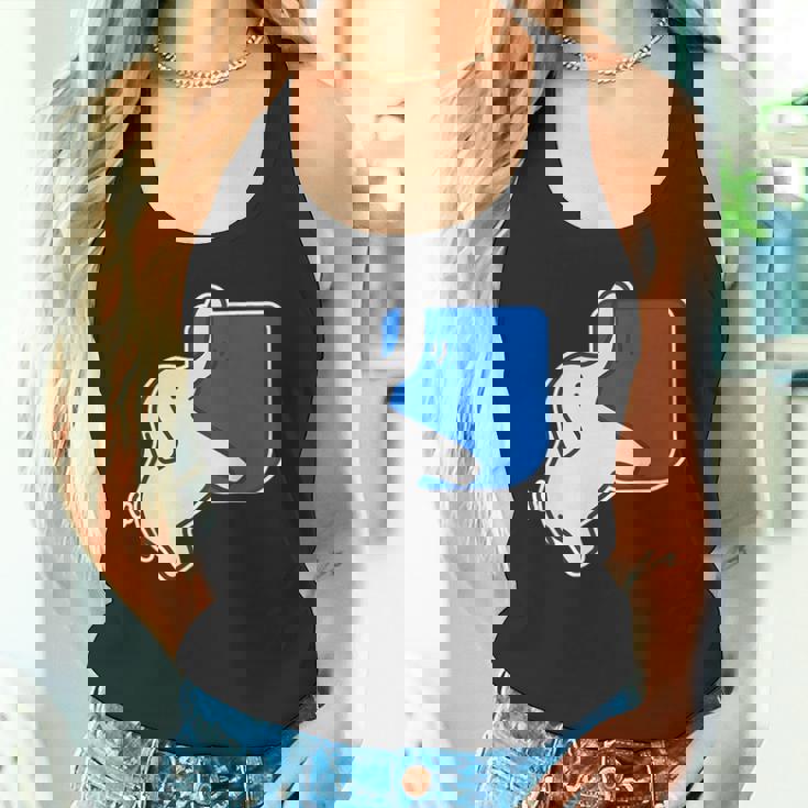 ぞうさん 象《鼻でぶらぶら》（いん ざ ポケット）ワンポイント 胸【どうぶつフレンズ】動物 かわいい 面白い タンクトップ