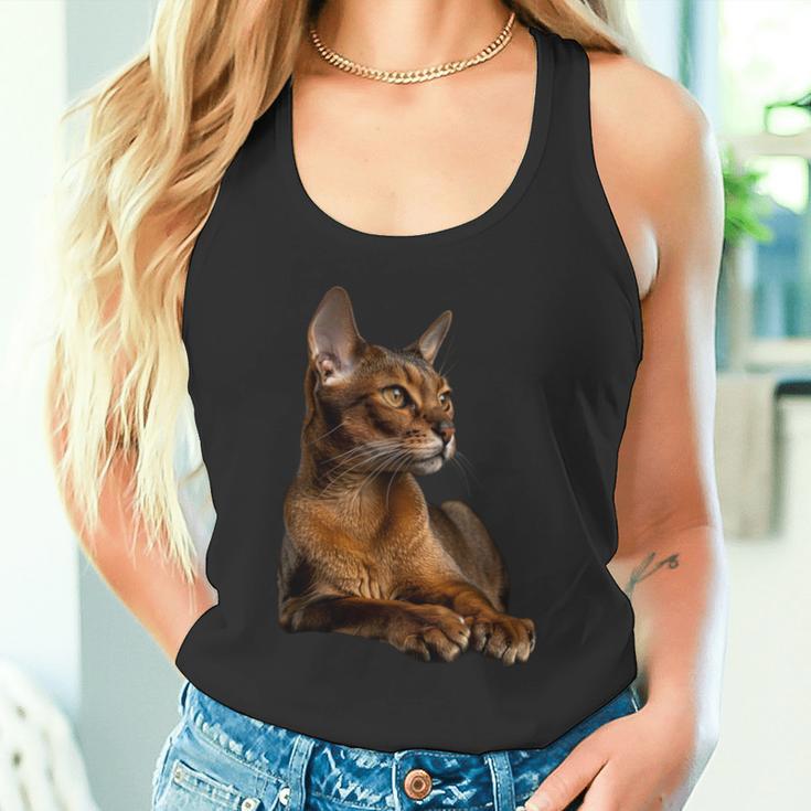 アビシニアン猫 長袖tシャツ タンクトップ