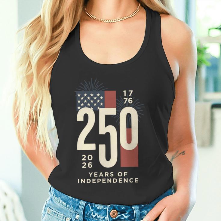 アメリカ250周年記念 愛国心が強い7月4日 250年 長袖tシャツ タンクトップ