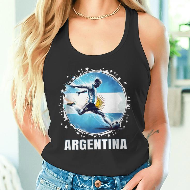 アルゼンチン選手のためのアルゼンチンシャツ レトロ ボーイズ アルゼンチン タンクトップ