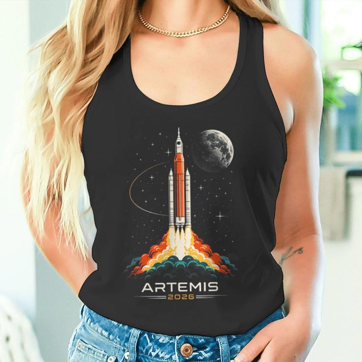 アルテミスii宇宙ロケット打ち上げミッショントゥザムーンアルテミス2 タンクトップ