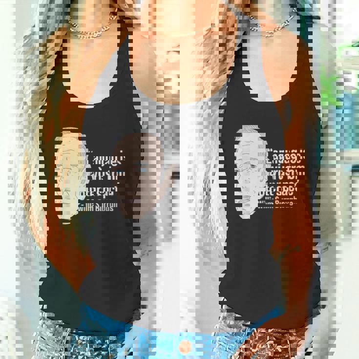 ウィリアム・バロウズ ビート詩人の名言 ビートジェネレーション タンクトップ