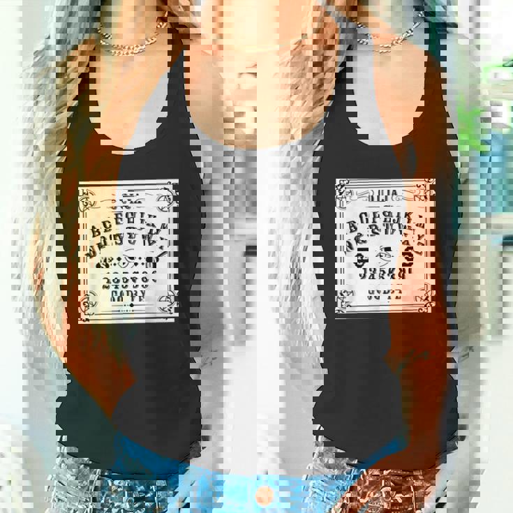 ウイジャボード ハロー超常現象捜査官 ゴシック・ウイジャ・ペイガン タンクトップ