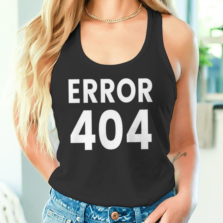 エラー404 長袖tシャツ タンクトップ