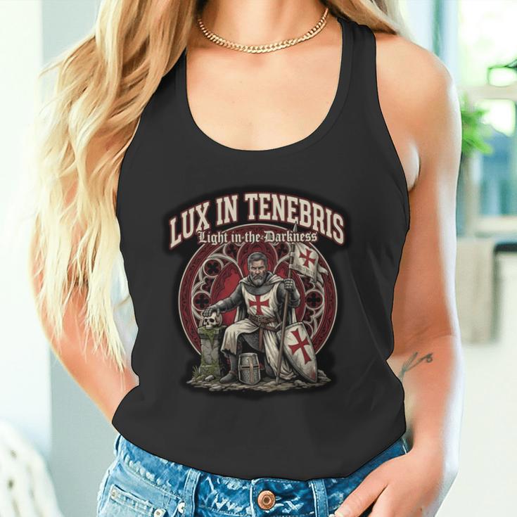 カトリック騎士団 テンプル騎士団 十字軍 十字架 ラテン 長袖tシャツ タンクトップ