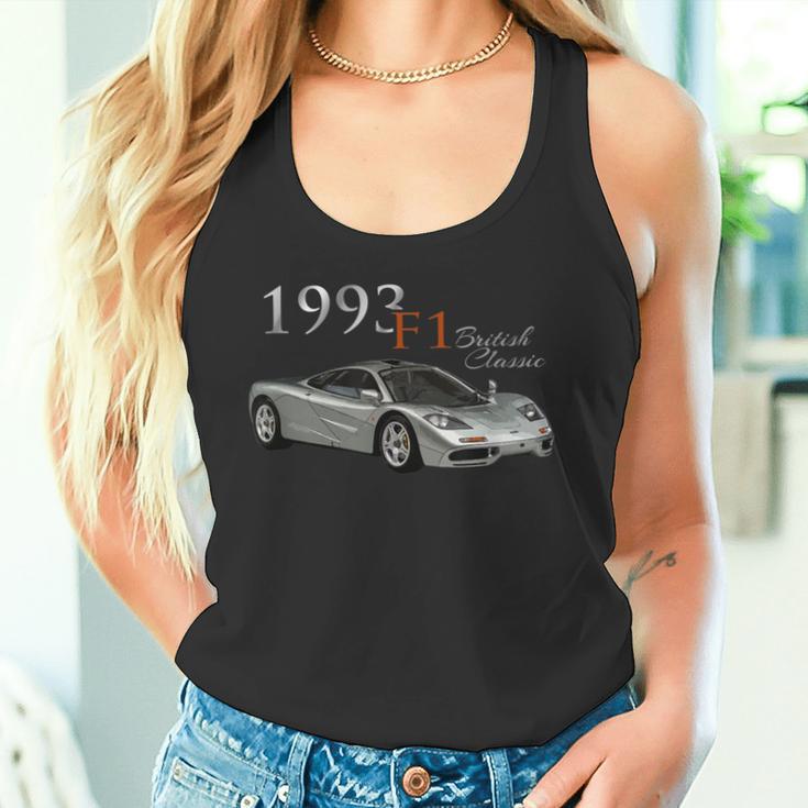 クラシックカー、1993 F1、ブリティッシュ、クラシックラグジュアリースポーツカー。 タンクトップ