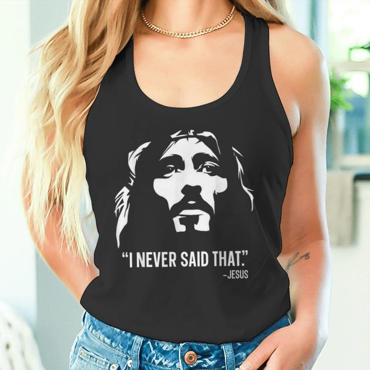 クリスチャンtシャツ Jesus Christ Died I Neveraid That タンクトップ