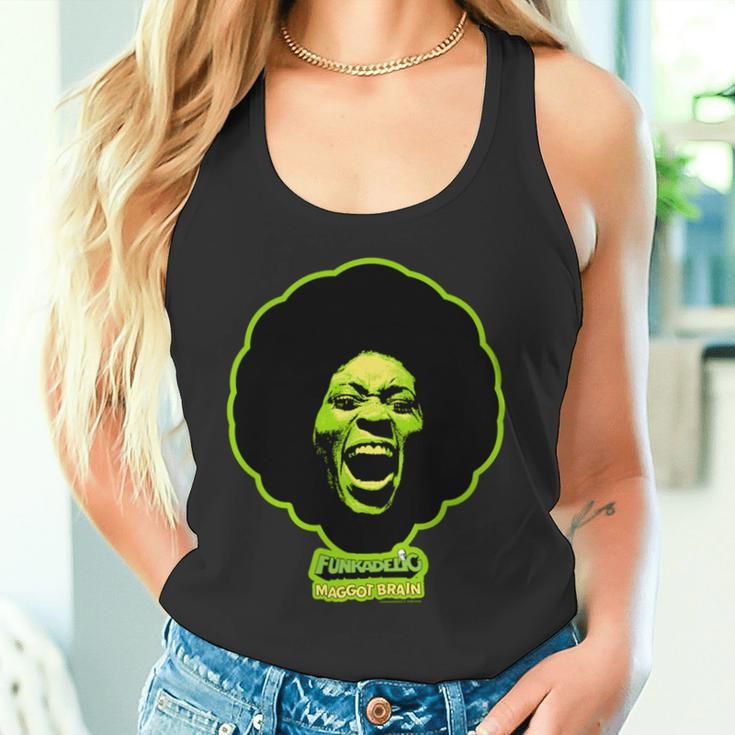 ジョージ・クリントン・ファンカデリック・グリーン・マゴット・ブレイン 長袖tシャツ タンクトップ