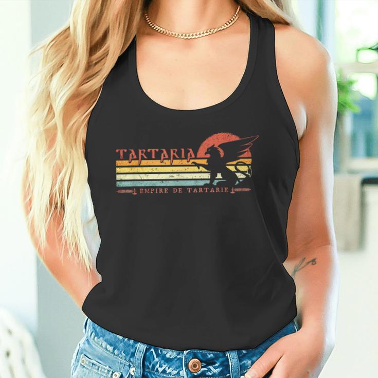 タルタリア-タルタリア帝国-レトロな古代グリフィン タンクトップ