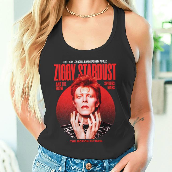 デヴィッド・ボウイ ジギー スターダスト モーションピクチャー カラー スキタ写真 長袖tシャツ タンクトップ
