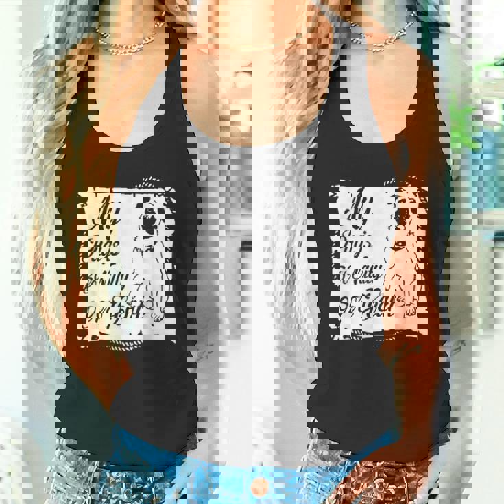 パグ・ドッグ Awesome Dog タンクトップ