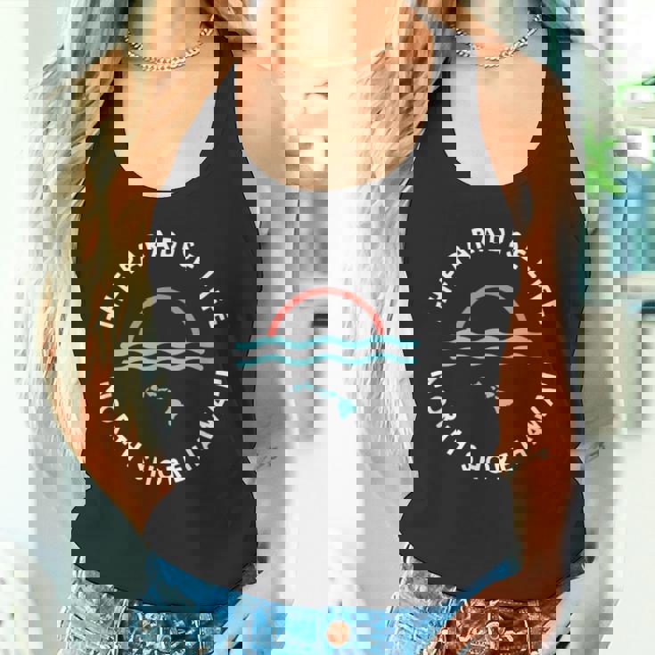 パラダイスライフサンセットノースショアハワイ諸島 タンクトップ