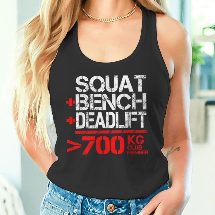 パワーリフティング700kgクラブメンブ Powerlifting 700 Kg Club Member タンクトップ