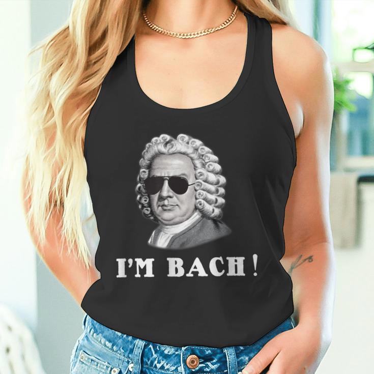 ヨハン・セバスティアン・バッハ I'm Bach おもしろい タンクトップ