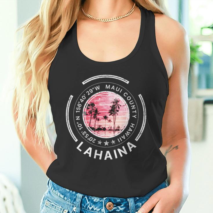 ラハイナ マウイ ハワイ レトロ 長袖tシャツ タンクトップ