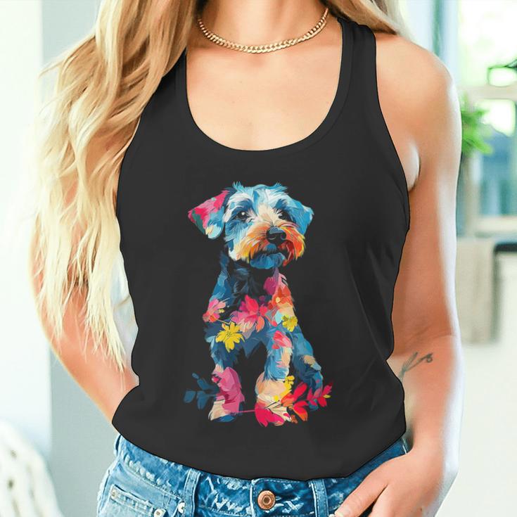 レイクランドテリア 犬 グラフィック ペットアート レイクランドテリア タンクトップ