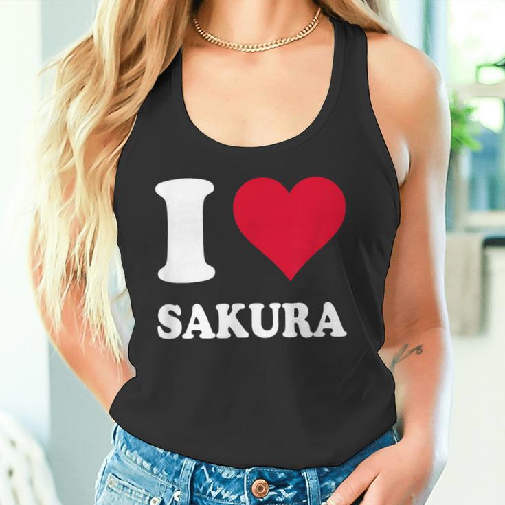 レッドハート I Loveakura タンクトップ