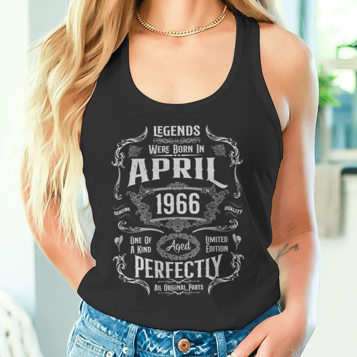 ヴィンテージ60歳の誕生日レジェンドは1966年4月に誕生しました。 長袖tシャツ タンクトップ