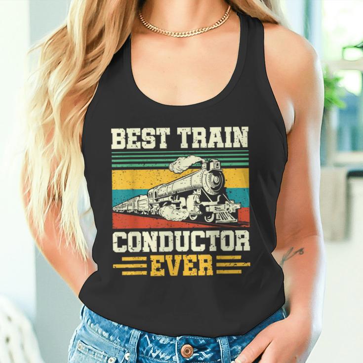 史上最高の電車の車掌 Conductor Railroad タンクトップ