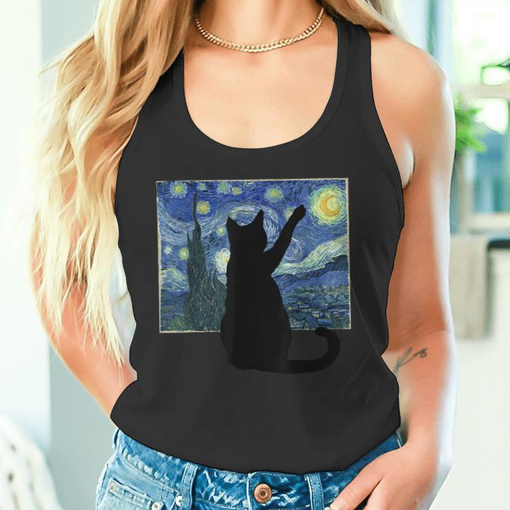 黒猫 星月夜 タンクトップ