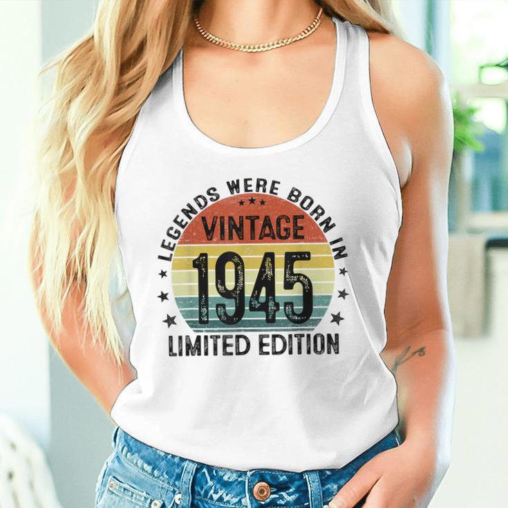 79歳ギフトtシャツ 1945年のベスト・オブ・レジェンド 1945年に誕生 タンクトップ