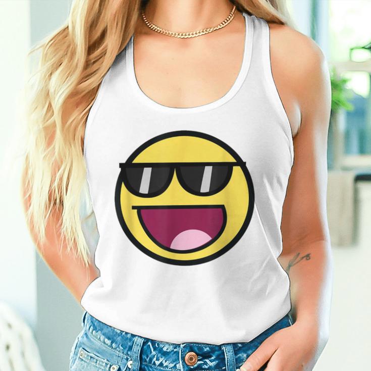 Cool Epic Face サングラス グラフィック シェード ファニー ミーム タンクトップ