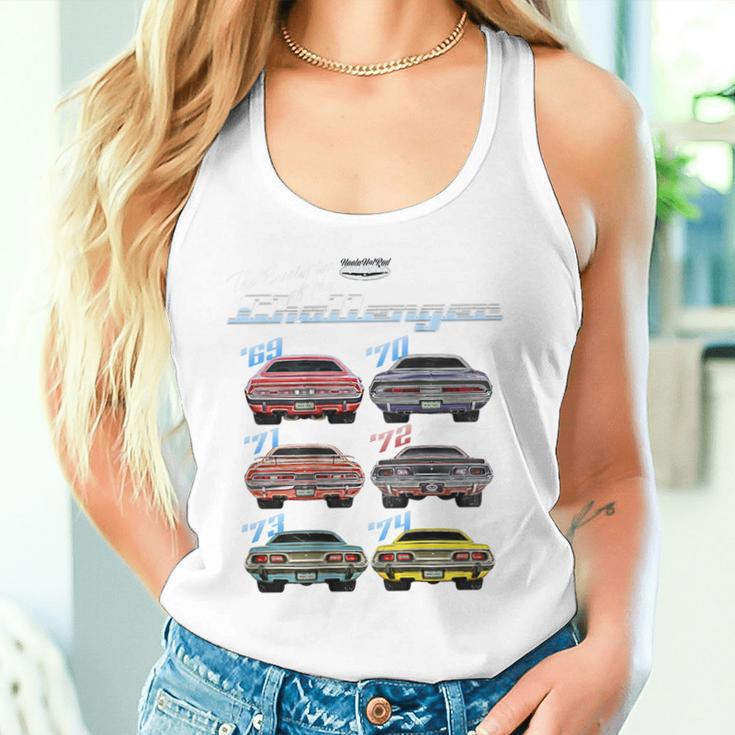 Evolution Of The Challenger、ホットロッド、マッスルカー、マグナム、RTe タンクトップ