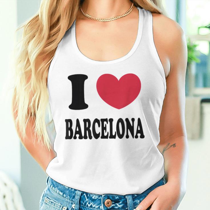 I Love Barcelona バルセロナが大好き タンクトップ