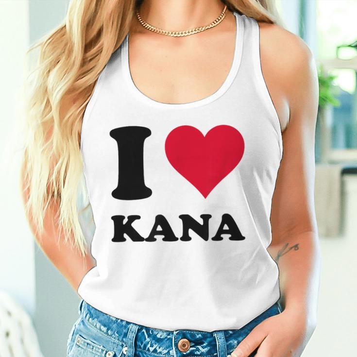 I Love Kana タンクトップ