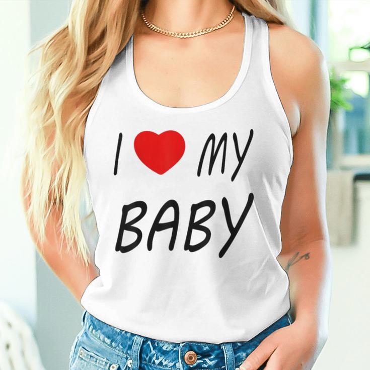 I Love My Baby ブラック タンクトップ