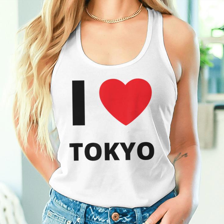 I Love Tokyo Travel Tourist タンクトップ