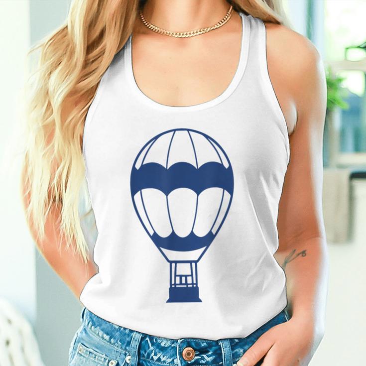 Simple Hot Air Balloon 熱気球 面白い シンプル ミニマリスト 気球 熱気球 タンクトップ