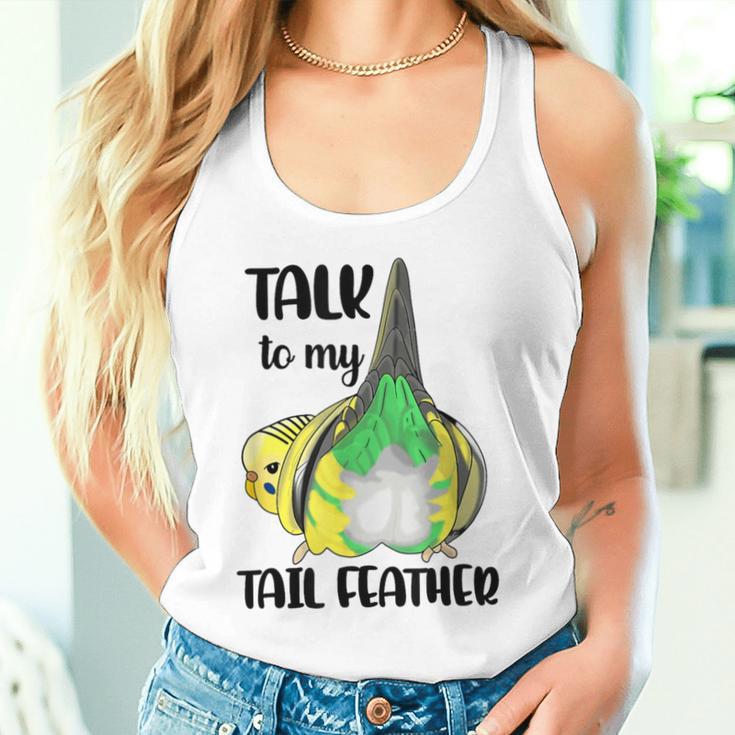 Talk To My Tail 羽 ファニー セキセイバト セキセイインコ タンクトップ