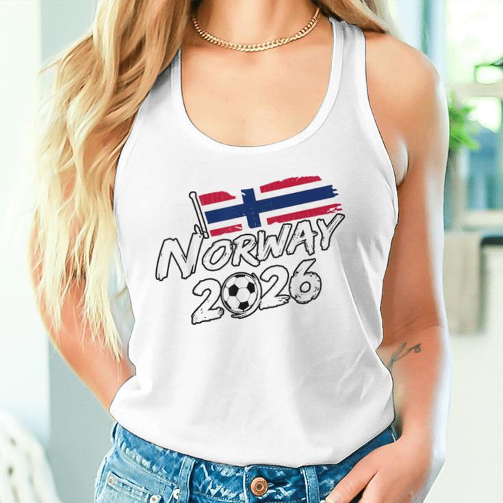 ノルウェー サッカー フットボール 試合 プレーヤー ファン ノルウェー国旗 タンクトップ