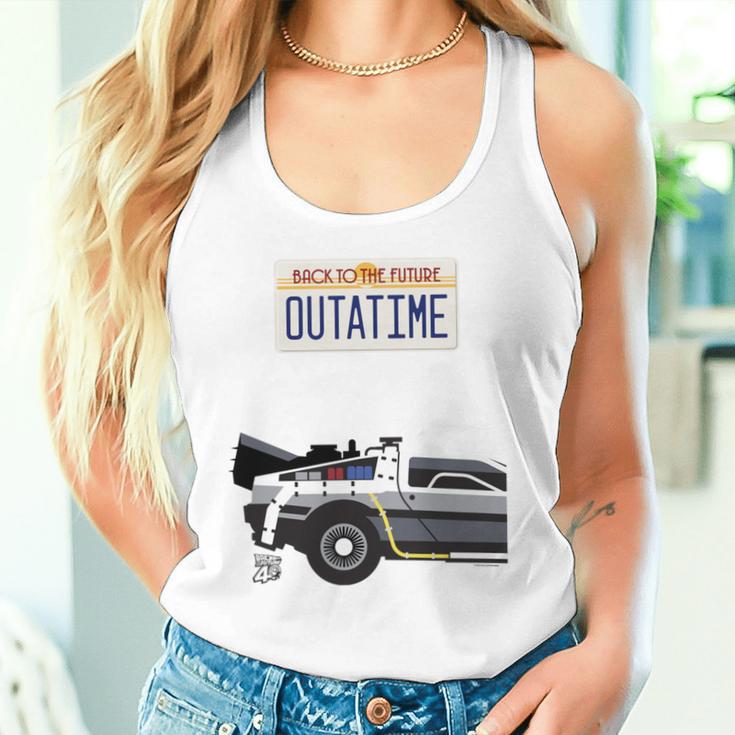 バック・トゥ・ザ・フューチャー Outatime ナンバープレート 長袖tシャツ タンクトップ