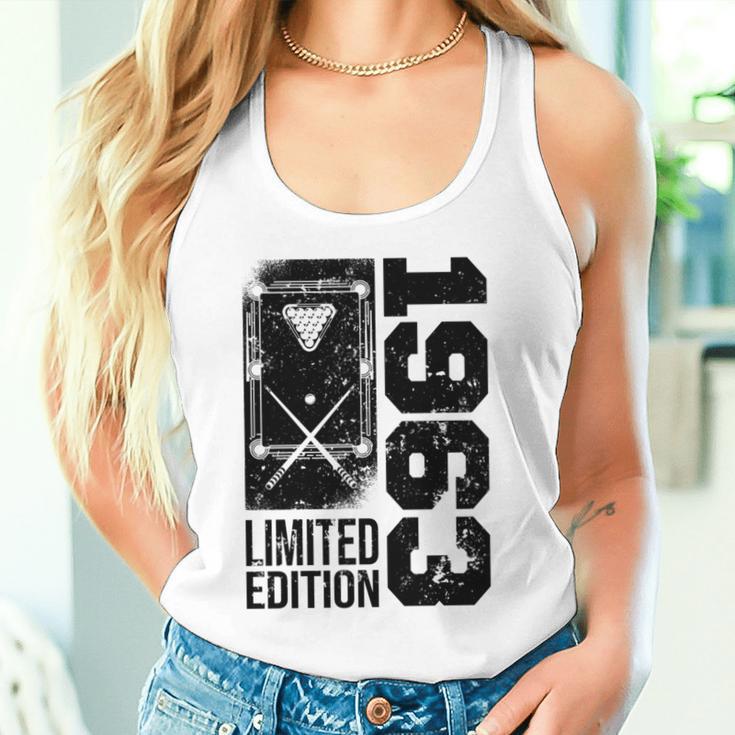 ビリヤード スヌーカーゲーマー ビンテージ 1963 誕生日 プール-ビリヤード 長袖tシャツ タンクトップ