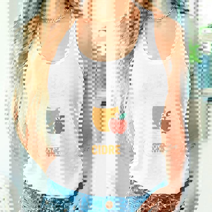 フランスのj'peux Pas J'ai Cidre Cider Lovers タンクトップ