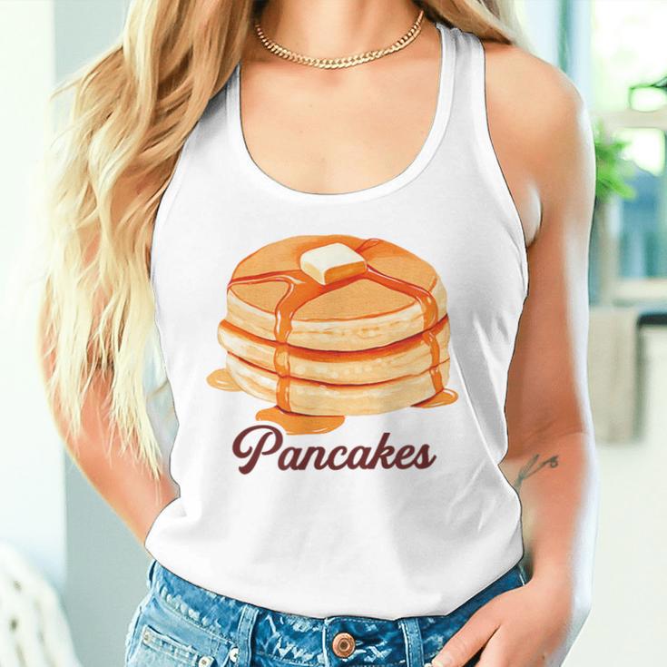 ホットケーキ パンケーキ Pancakes バター はちみつ イラスト 喫茶店 洋菓子 レトロ 水彩 綺麗 かわいい タンクトップ