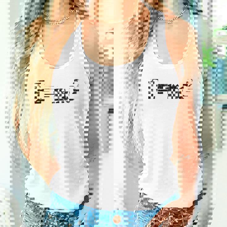 物理相対性理論e Mc2方程式の式 EMc2 タンクトップ