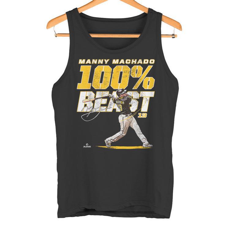 100 Beast Manny Machadoan Diego Mlbpa タンクトップ