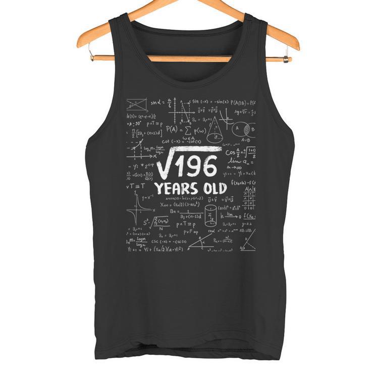 14歳の誕生日tシャツ スクエアルート 196 タンクトップ