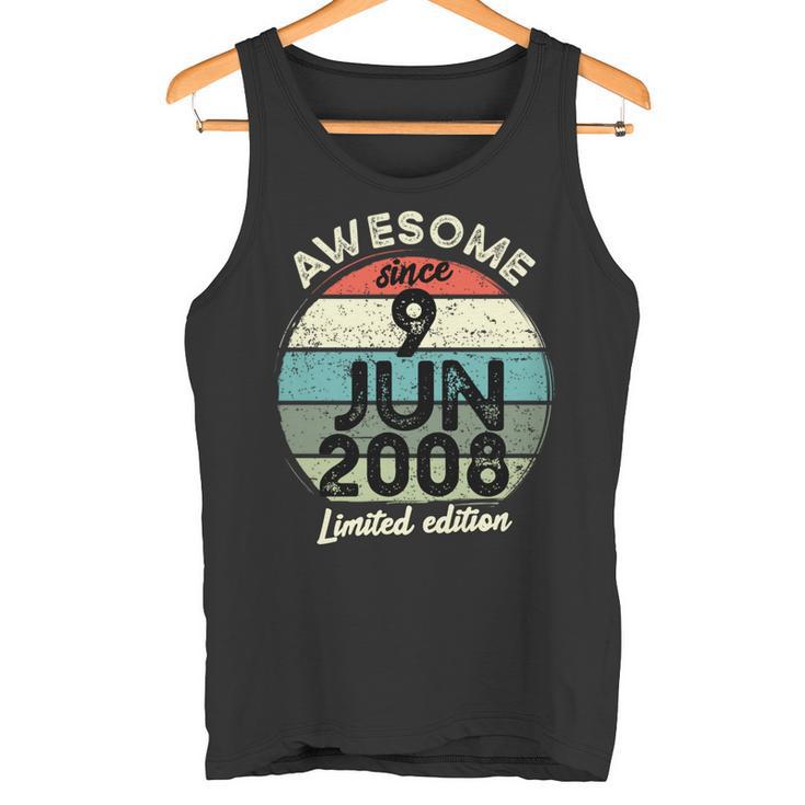 15歳の誕生日 2008年6月9日 15歳の誕生日 長袖tシャツ タンクトップ