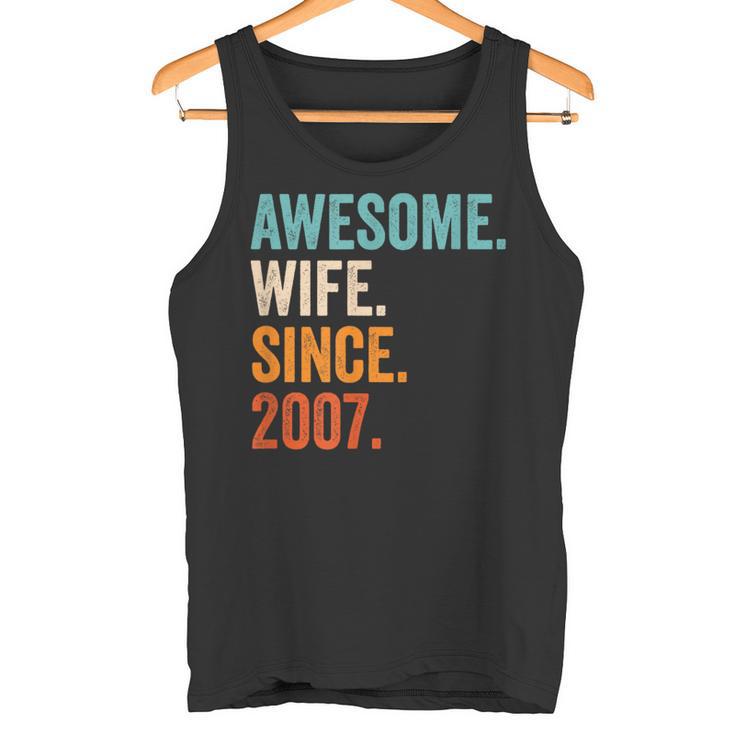 19 Aniversario De Boda 19 Años Camiseta sin mangas