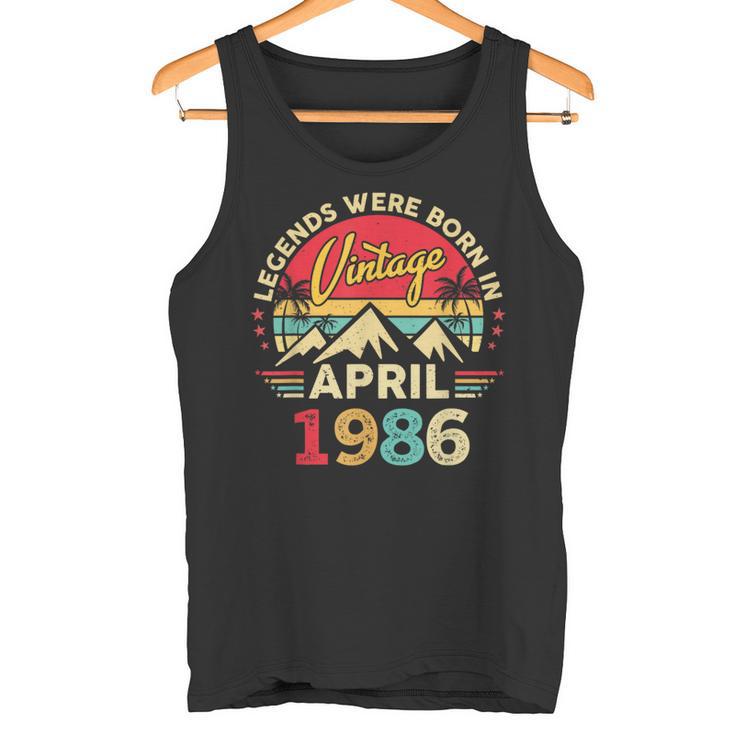 1986年4月 レトロサンセットクラシック 40歳40歳の誕生日 タンクトップ