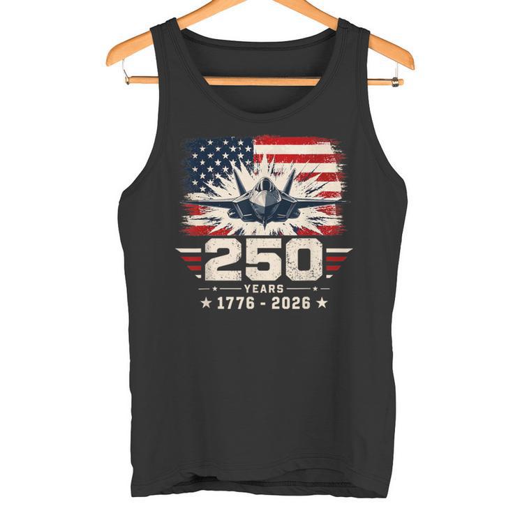 250Th Anniversary Usa Patriotic 250 Years American 4Th July タンクトップ